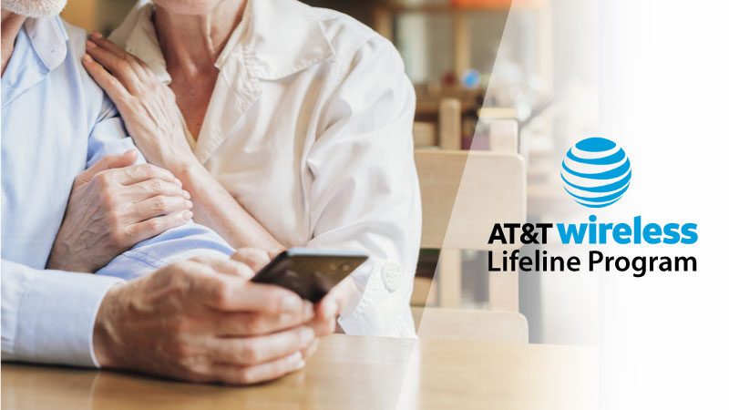 Teléfono gubernamental gratuito inalámbrico de AT&T